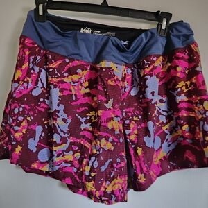REI Trail Running Shorts in Berry Splash
